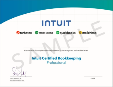 Intuit® QuickBooks Certified Professional