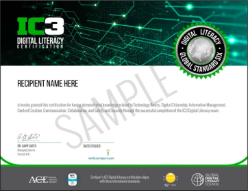 Internet and Computing Core Certification (IC3) GS6
