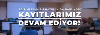Eğitimlerimiz Pandemiden Sonra Tüm Hızıyla Devam Ediyor.