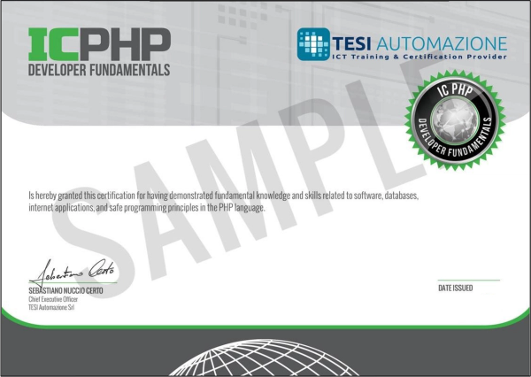 IC PHP Developer Fundamentals