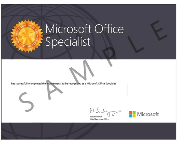 Microsoft® Office Specialist (MOS) 2019