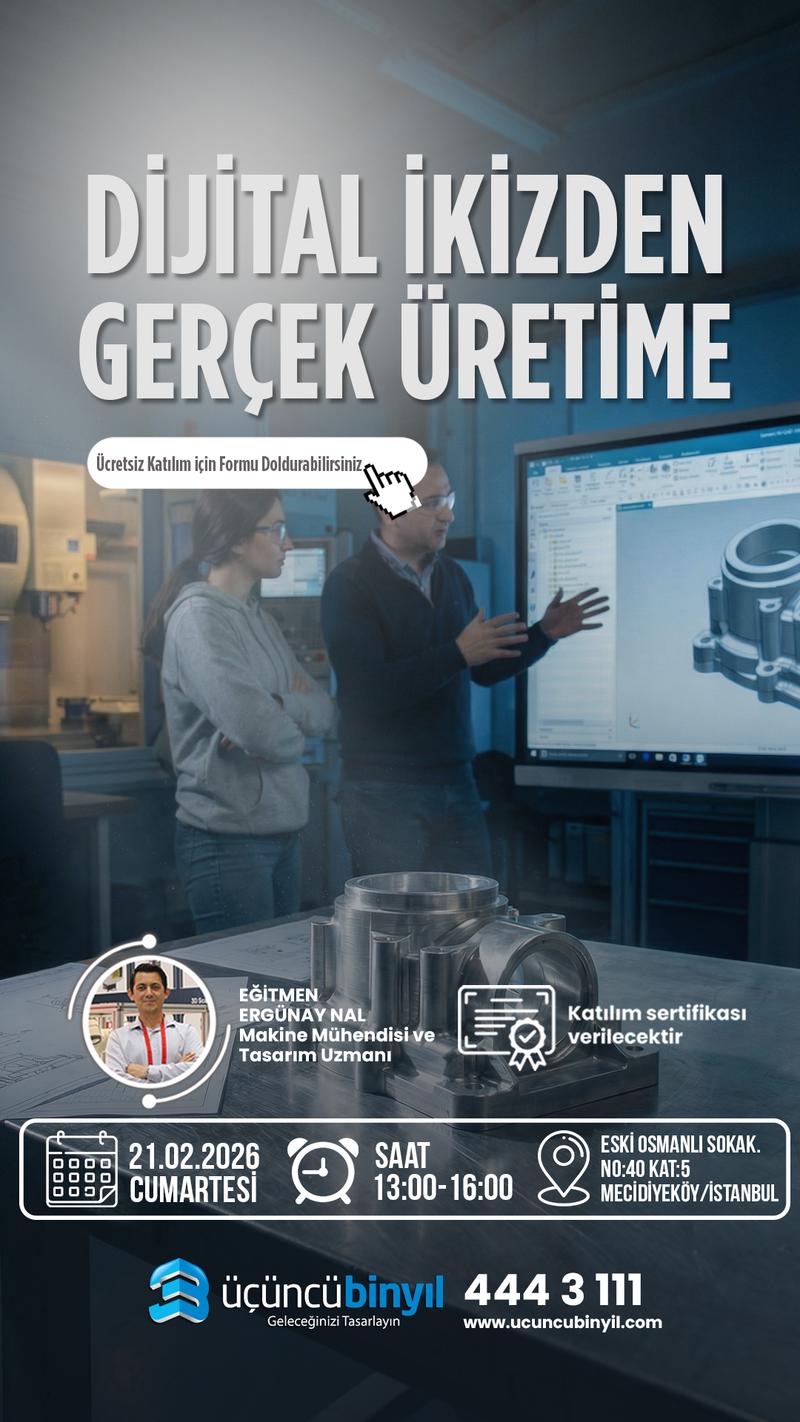 Dijital İkizden Gerçek Üretime: Siemens NX ile Tasarım ve Akıllı CAM Stratejileri