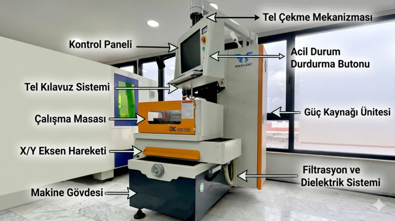 Tel Erozyon Çalışma Prensibi