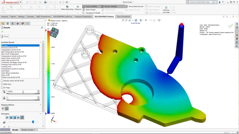 SOLIDWORKS PLASTICS eğitimi