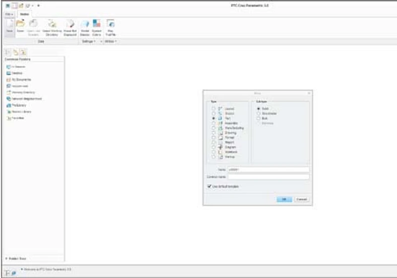 creo parametric 3.0 arayüz