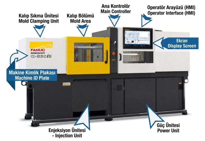 Enjeksiyon Makinesi Donanımı