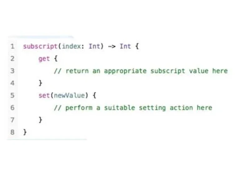 subscript - optionals - error handling
