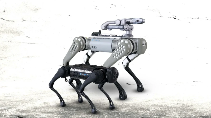 YAPAY ZEKA İLE UYGULAMALI ROBOT KÖPEK PROGRAMLAMA EĞİTİMİ İÇERİĞİ - 96 Saat