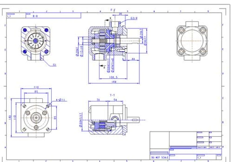 teknik resim (technical drawing)